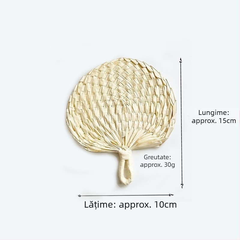 Ventilator manual, țesut din frunze de floarea-soarelui, potrivit pentru elevi