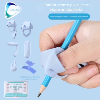 Set pentru prinderea creionului pentru copii – corectarea poziției de scriere, suport din plastic, ambalaj în cutie de depozitare, brand Youxuemei
