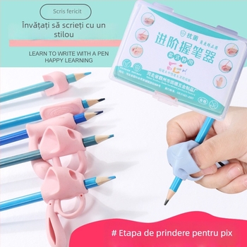 Set pentru prinderea creionului pentru copii – corectarea poziției de scriere, suport din plastic, ambalaj în cutie de depozitare, brand Youxuemei