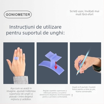 Set pentru prinderea creionului pentru copii – corectarea poziției de scriere, suport din plastic, ambalaj în cutie de depozitare, brand Youxuemei