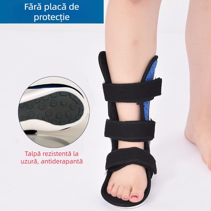 Orteză scurtă pentru picior și gleznă cu suport pentru pronație/supinație a piciorului, fixator de gleznă pentru reabilitare (Brand Kang Yongzhi; Material: PP și țesătură compozită; Potrivit pentru: picior; Origine: Hengshui; Garanție: 3 luni)