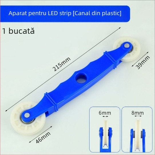 Rola de instalare pentru bandă LED cu roată de presiune – instrument de fixare pentru benzi LED aderente, Langrui