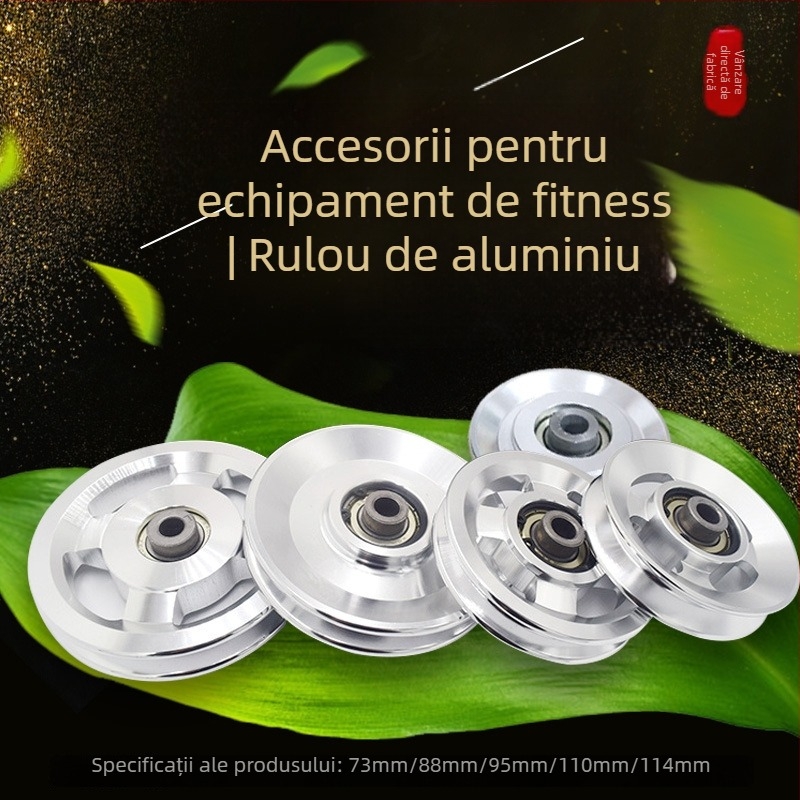Kladka pentru echipamente de fitness – Weichen; aliaj de aluminiu pentru aviație; destinat echipamentelor de fitness și accesorilor de protecție sportive