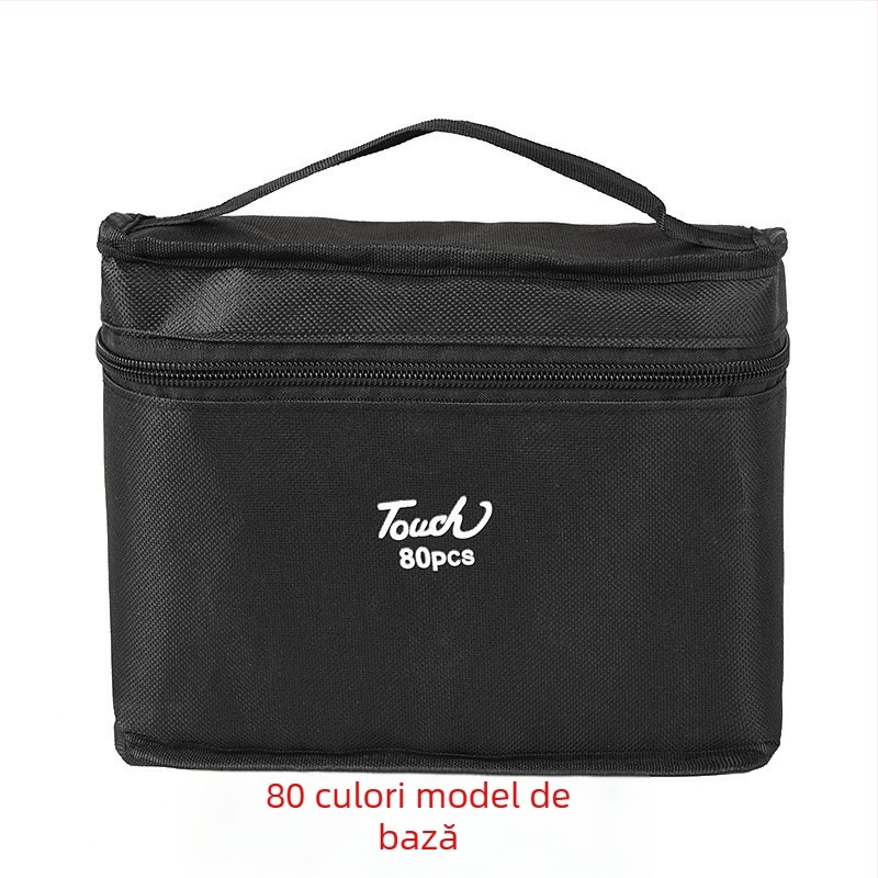 Touch Mark set markeri două capete – cerneală pe bază uleioasă, ambalaj de bază