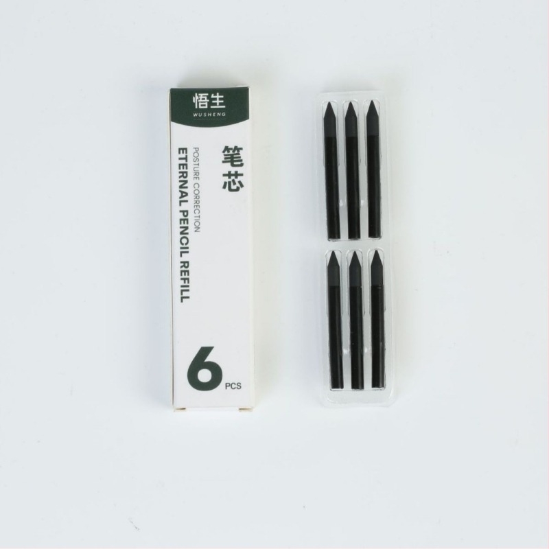 Wusheng cartuș plastic pentru compas cu afișaj digital – 0,5 mm, set de 3 refills pentru pix Penguin și Chubby Bear