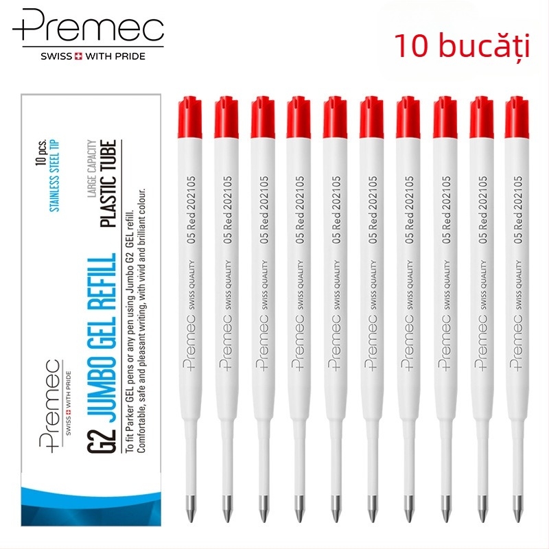Refil Premec G2 – linie 0,5 mm, pentru scriere, plastic, pachet de 10 bucăți