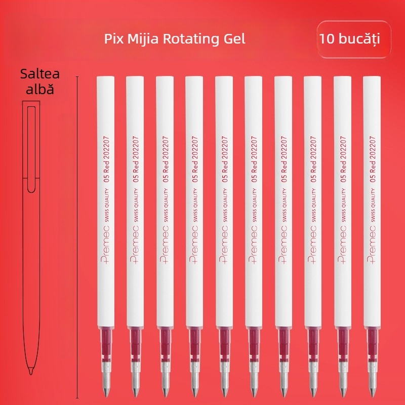 Refil Premec G2 – linie 0,5 mm, pentru scriere, plastic, pachet de 10 bucăți