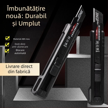 Bahai BH-Tool lamă de artă, construcție din plastic și oțel-carbon, lamă 0,6×18×100 mm, greutate 90 g