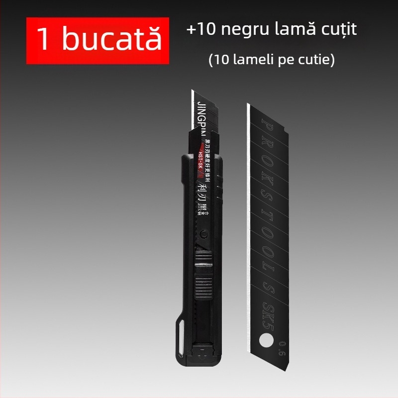 Bahai BH-Tool lamă de artă, construcție din plastic și oțel-carbon, lamă 0,6×18×100 mm, greutate 90 g