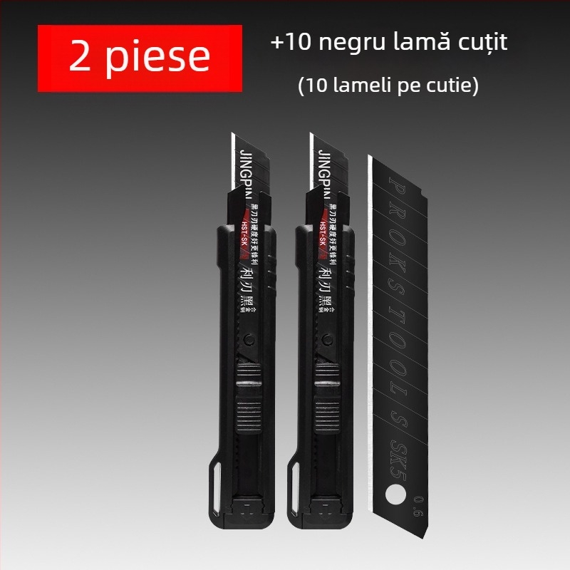 Bahai BH-Tool lamă de artă, construcție din plastic și oțel-carbon, lamă 0,6×18×100 mm, greutate 90 g