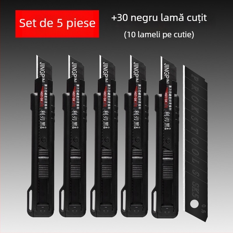 Bahai BH-Tool lamă de artă, construcție din plastic și oțel-carbon, lamă 0,6×18×100 mm, greutate 90 g