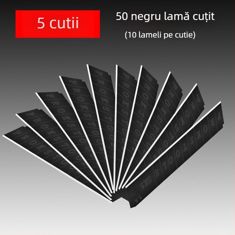 Bahai BH-Tool lamă de artă, construcție din plastic și oțel-carbon, lamă 0,6×18×100 mm, greutate 90 g
