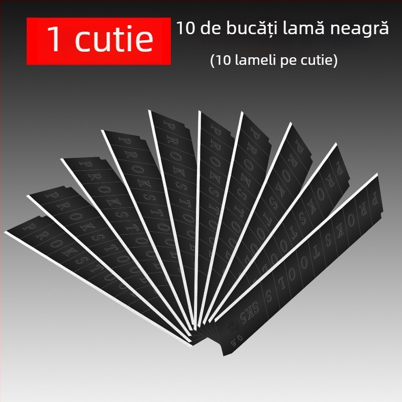 Bahai BH-Tool lamă de artă, construcție din plastic și oțel-carbon, lamă 0,6×18×100 mm, greutate 90 g