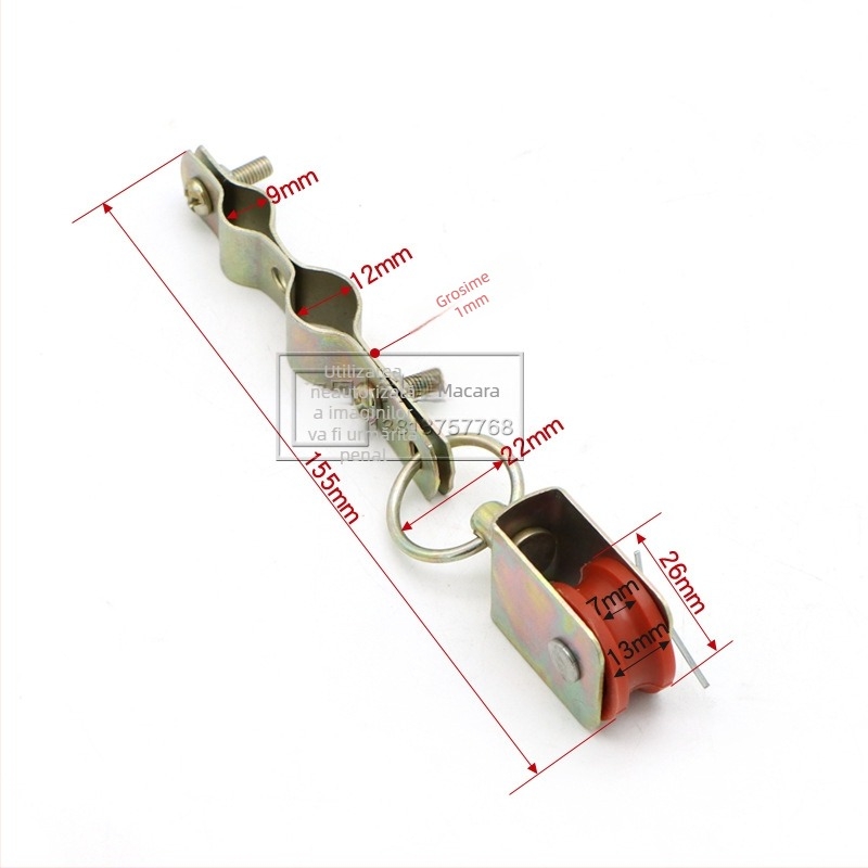 Rolă de cablu suspendat din oțel inoxidabil, Corey, pentru macarale