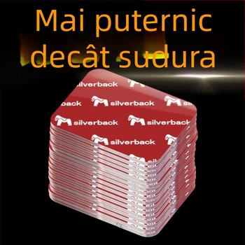 Bandă dublu adezivă nano, vâscozitate mare, transparentă, bucăți mici, aderență puternică pentru mașină și casă