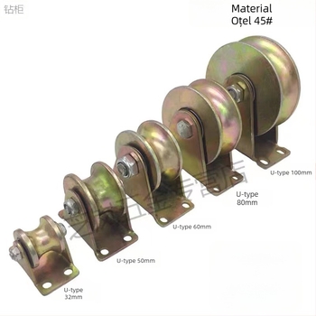 Rola Lu Ding pentru șine în formă de V și U, sistem cu roți pentru șină