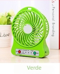 Ventilator portabil cu USB, reîncărcabil, silențios, PVC, stil birou, personalizare disponibilă