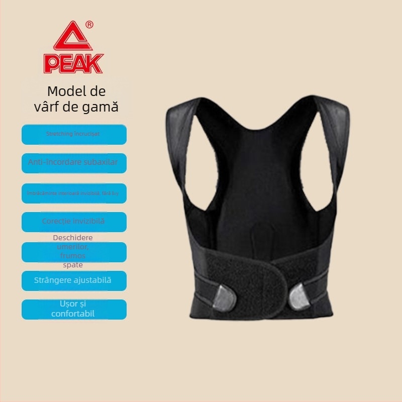 Pikachu Corector Postură Spate YA13115 – Nr. 13115, Susținere respirabilă, Suport dinamic pentru spate și partea superioară a corpului