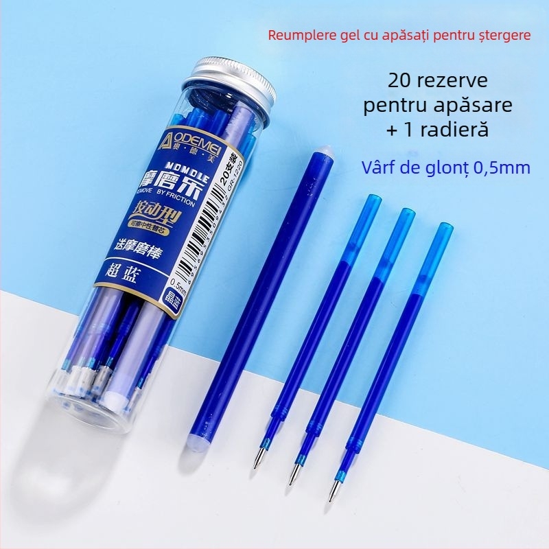 Refil Odami pentru stiloul gel, grosimea liniei 0,5 mm, model: 20 nuclee neutre