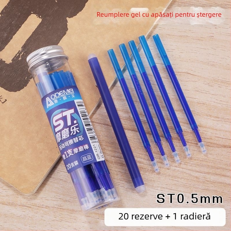 Refil Odami pentru stiloul gel, grosimea liniei 0,5 mm, model: 20 nuclee neutre