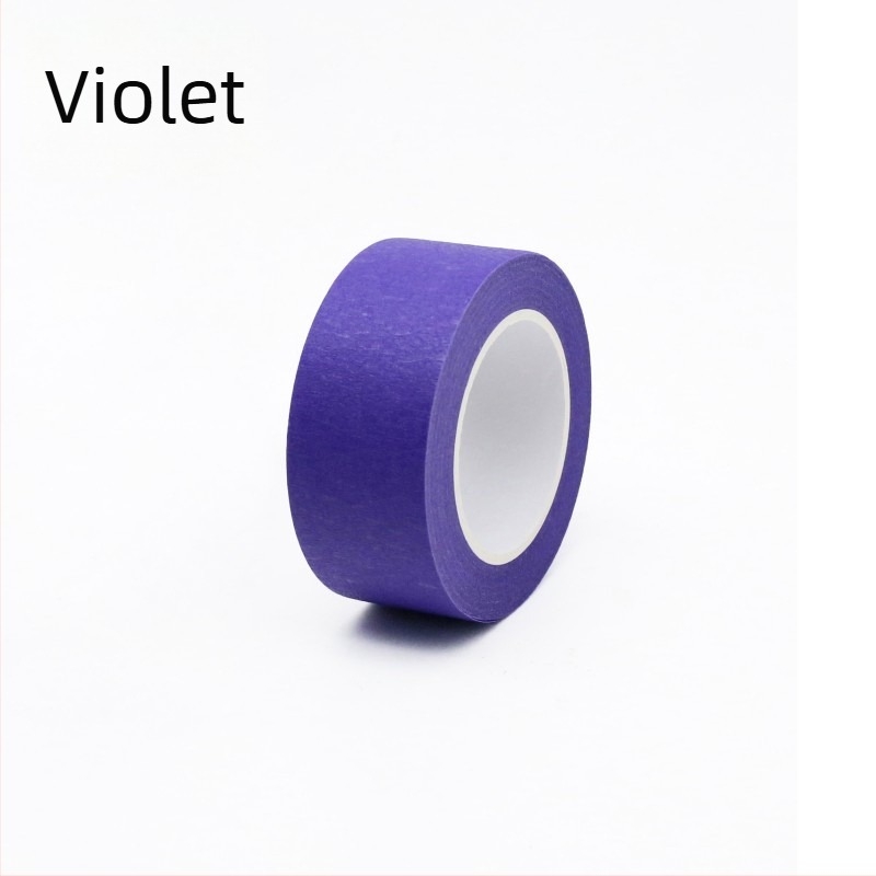 Bandă de mascare din hârtie texturată pentru realizarea de modele, aderență înaltă, tăiere în cruce, imprimare personalizabilă, hârtie de eliberare