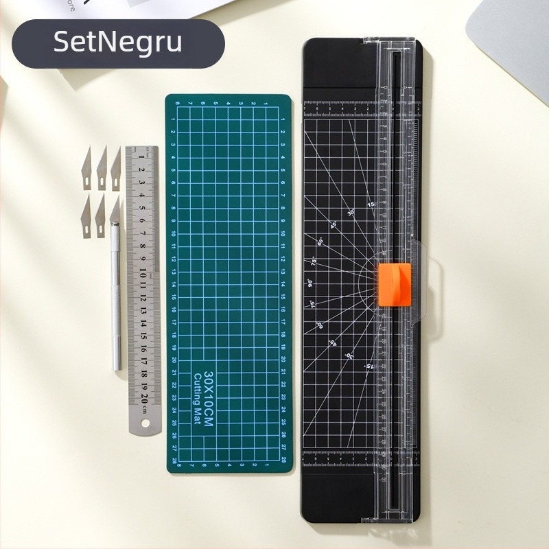 Tăietor de hârtie manual – Yinian, Plastic, Paper Cutter model, Cod 818, Scop: tăierea hârtiei