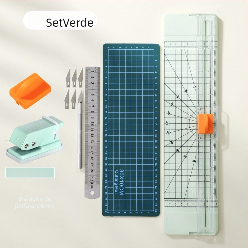 Tăietor de hârtie manual – Yinian, Plastic, Paper Cutter model, Cod 818, Scop: tăierea hârtiei