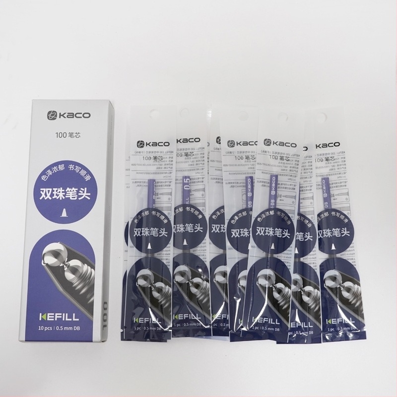 Refil Kaco pentru stilou de semnătură, vârf 0,5 mm, nucleu de înlocuire, ambalat în cutie