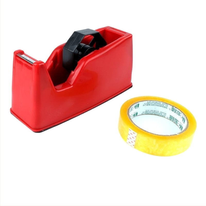 Tăietor și suport pentru bandă adezivă – de birou, din plastic, lățime până la 48 mm