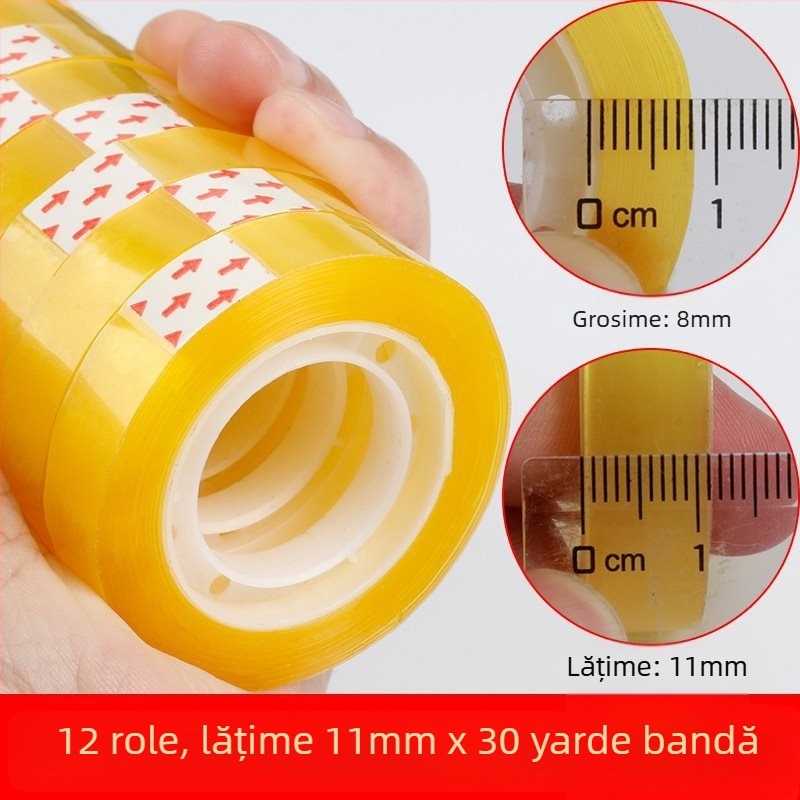 Tăietor și suport pentru bandă adezivă – de birou, din plastic, lățime până la 48 mm