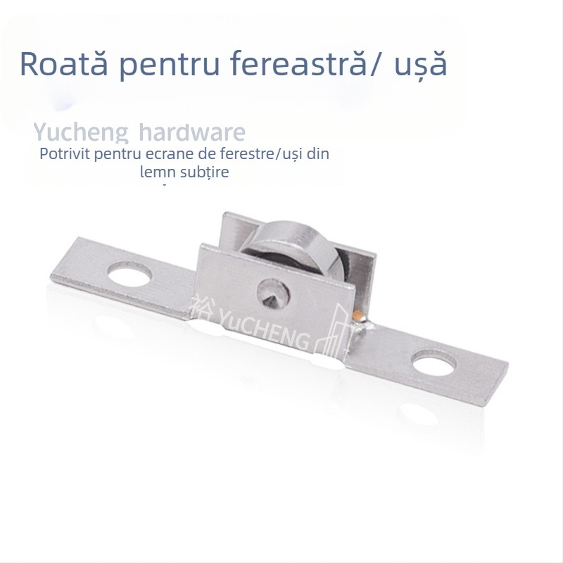 Roată de clemă pentru sticlă, vitrină display, oțel inoxidabil/otel, Ø exterior 7.3, ax Ø3.7, încărcare maximă 15 kg