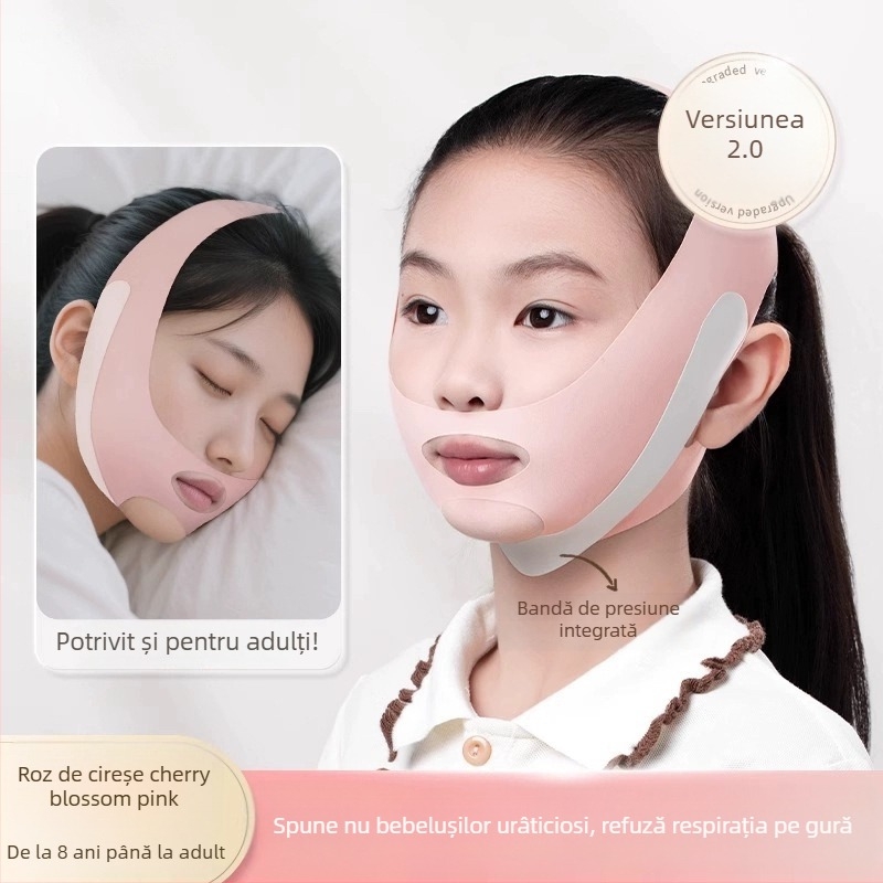 Corector de somn pentru copii cu deschiderea gurii — bandă de cap anti-sforăit, Brand Kenzen, Model 25890, Lansare 2025, Nr. produs 4552