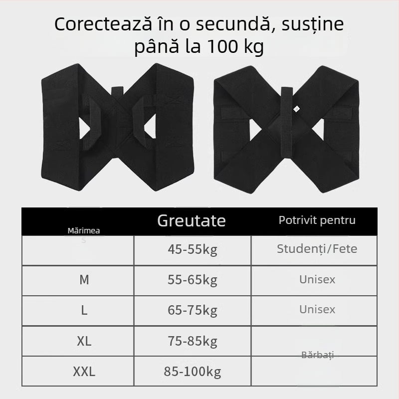 Corector de postură pentru umeri și gât | Model 11, Fibre de poliester, Toate anotimpurile, Lansare: Vara 2025