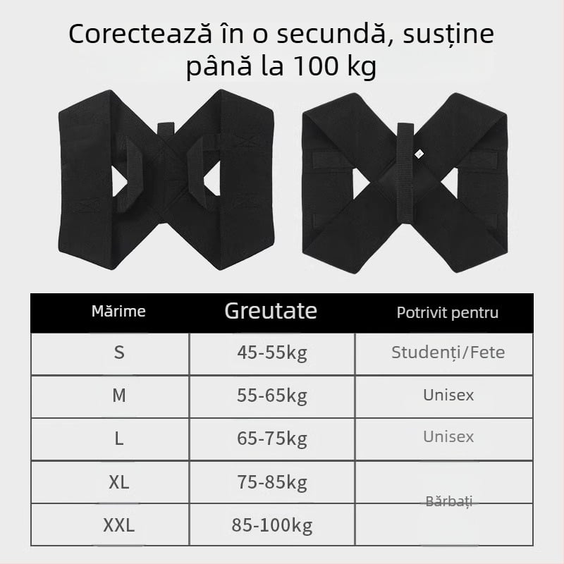 Corector de postură pentru umeri și gât | Model 11, Fibre de poliester, Toate anotimpurile, Lansare: Vara 2025
