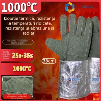 Ben bailey mănuși din aramid pentru temperaturi înalte, destinate producției și turnării oțelului și sticlei