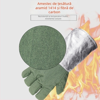 Ben bailey mănuși din aramid pentru temperaturi înalte, destinate producției și turnării oțelului și sticlei