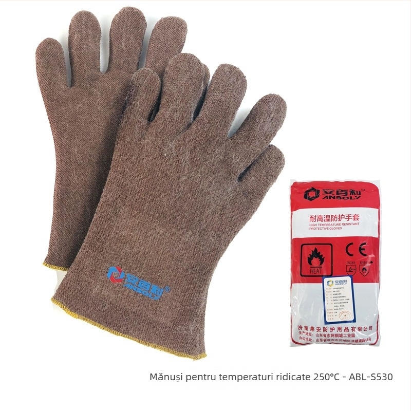 Ben bailey mănuși din aramid pentru temperaturi înalte, destinate producției și turnării oțelului și sticlei