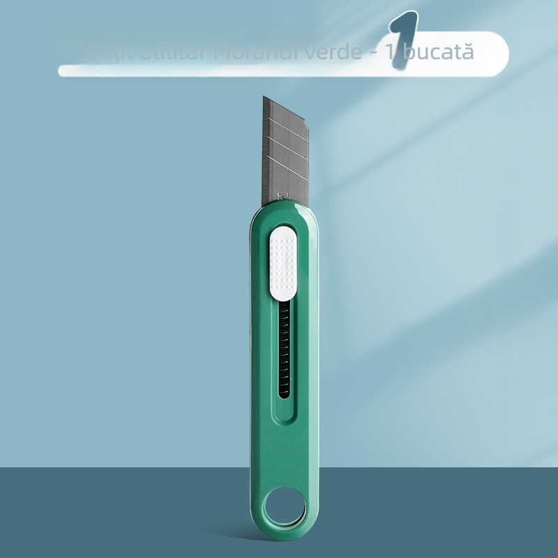 Cuțit universal cu foarfece și deschizător de cutii – Model 960, Material: Plastic, Greutate netă: 100 g, Marca: M&g / Morning Light