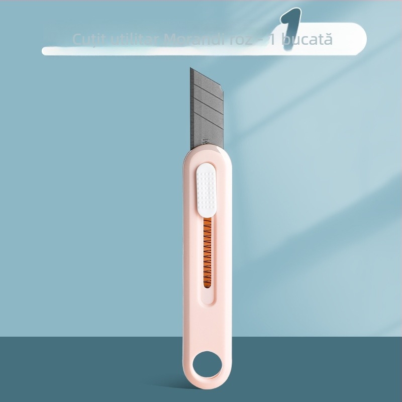 Cuțit universal cu foarfece și deschizător de cutii – Model 960, Material: Plastic, Greutate netă: 100 g, Marca: M&g / Morning Light