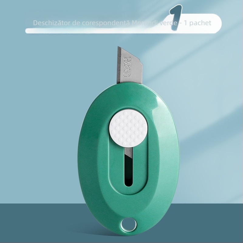 Cuțit universal cu foarfece și deschizător de cutii – Model 960, Material: Plastic, Greutate netă: 100 g, Marca: M&g / Morning Light