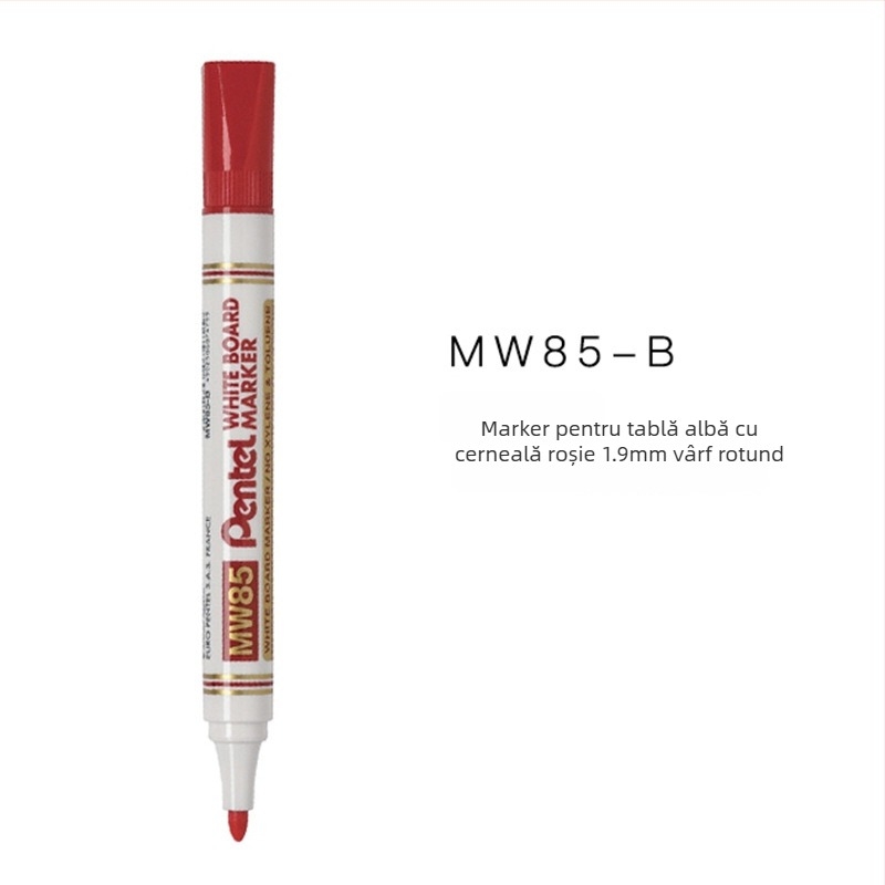 Marker pentru tablă albă Patong MW85/MW86 – cu vârf rotund sau pătrat, corp din plastic, lățime linie 1.9/4.7, pentru uz industrial de birou