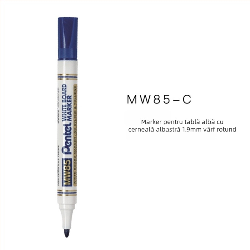 Marker pentru tablă albă Patong MW85/MW86 – cu vârf rotund sau pătrat, corp din plastic, lățime linie 1.9/4.7, pentru uz industrial de birou