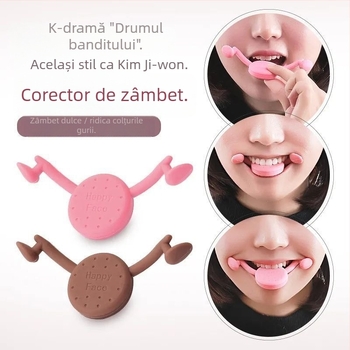 Dispozitiv de antrenament facial – Fan'an Smile trainer, focalizat pe gură, model 2025
