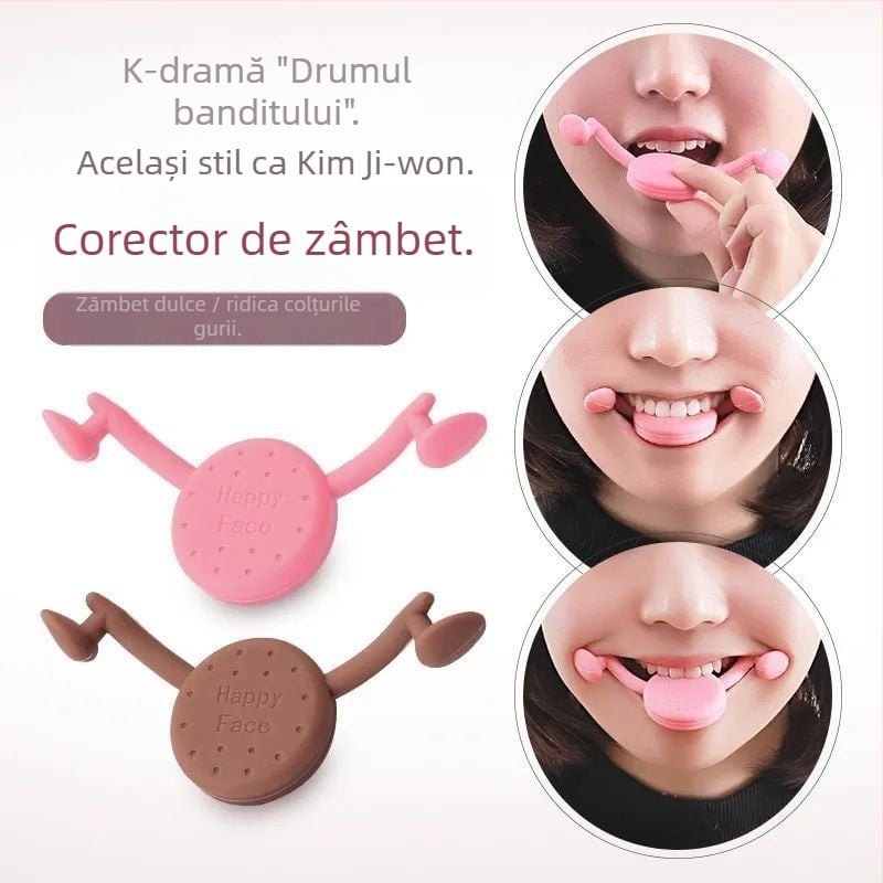 Dispozitiv de antrenament facial – Fan'an Smile trainer, focalizat pe gură, model 2025