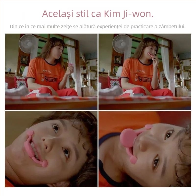 Dispozitiv de antrenament facial – Fan'an Smile trainer, focalizat pe gură, model 2025