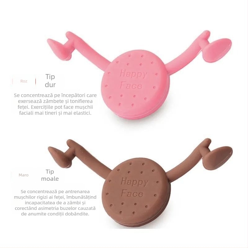 Dispozitiv de antrenament facial – Fan'an Smile trainer, focalizat pe gură, model 2025
