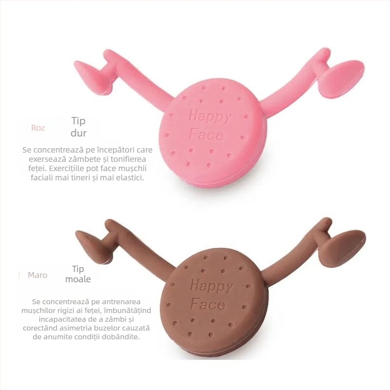 Dispozitiv de antrenament facial – Fan'an Smile trainer, focalizat pe gură, model 2025