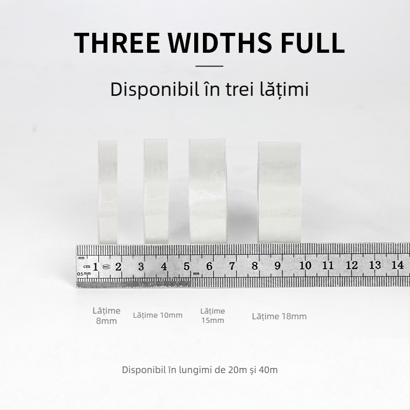 Bandă de ambalare transparentă BOPP, 45 μm, pentru împachetarea florilor, 60 role într-o cutie, Brand: Dongguan Printing Rubber Adhesive Products Co., Ltd.