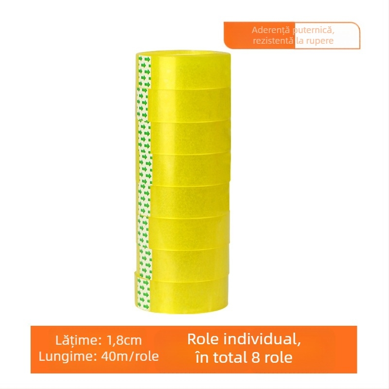 Bandă de ambalare transparentă BOPP, 45 μm, pentru împachetarea florilor, 60 role într-o cutie, Brand: Dongguan Printing Rubber Adhesive Products Co., Ltd.