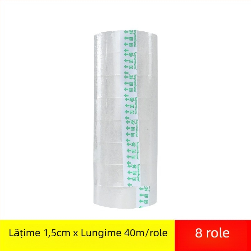 Bandă de ambalare transparentă BOPP, 45 μm, pentru împachetarea florilor, 60 role într-o cutie, Brand: Dongguan Printing Rubber Adhesive Products Co., Ltd.